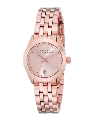 Buy Shop Marc Jacobs Peeker Rose Gold Dial Rose Gold Steel Strap Watch for Women - MBM3374 USA Online