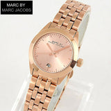 Buy Shop Marc Jacobs Peeker Rose Gold Dial Rose Gold Steel Strap Watch for Women - MBM3374 USA Online