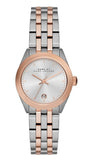 Buy Shop Marc Jacobs Peeker Silver Dial Two Tone Steel Strap Watch for Women - MBM3375 USA Online