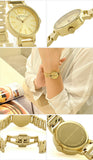 Buy Shop Marc Jacobs Peggy Gold Dial Gold Steel Strap Watch for Women - MBM3405 USA Online