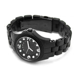 Buy Shop Marc Jacobs Pelly Black Dial Black Silicone Strap Watch for Women - MBM2507 USA Online