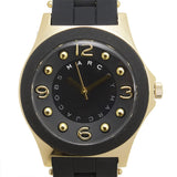 Buy Shop Marc Jacobs Pelly Black Dial Black Silicone Strap Watch for Women - MBM2540 USA Online