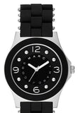 Buy Shop Marc Jacobs Pelly Black Dial Black Silicone Strap Watch for Women - MBM2544 USA Online