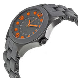 Buy Shop Marc Jacobs Pelly Grey Dial Grey Silicone Strap Watch for Women - MBM2589 USA Online