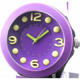 Buy Shop Marc Jacobs Pelly Purple Dial Purple Silicone Strap Watch for Women - MBM2505 USA Online