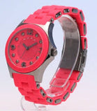 Buy Shop Marc Jacobs Pelly Red Dial Red Silicone Strap Watch for Women - MBM2590 USA Online