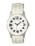 Buy Shop Marc Jacobs Pelly White Dial White Silicone Strap Watch for Women - MBM2503 USA Online