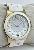 Buy Shop Marc Jacobs Pelly White Dial White Silicone Strap Watch for Women - MBM2526 USA Online