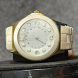 Buy Shop Marc Jacobs Pelly White Dial White Silicone Strap Watch for Women - MBM2526 USA Online