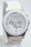 Buy Shop Marc Jacobs Pelly White Dial White Silicone Strap Watch for Women - MBM2565 USA Online