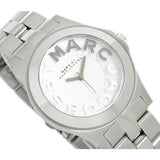 Buy Shop Marc Jacobs Rivera Silver Dial Silver Steel Strap Watch for Women - MBM3133 USA Online