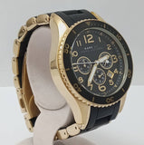 Buy Shop Marc Jacobs Rock Chronograph Black Dial Black Silicone Strap Watch for Women - MBM2552 USA Online