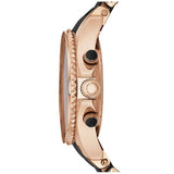 Buy Shop Marc Jacobs Rock Chronograph Black Dial Black Silicone Strap Watch for Women - MBM2553 USA Online