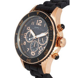 Buy Shop Marc Jacobs Rock Chronograph Black Dial Black Silicone Strap Watch for Women - MBM2553 USA Online