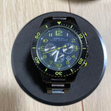 Buy Shop Marc Jacobs Rock Chronograph Black Dial Black Steel Strap Watch for Men - MBM5026 USA Online