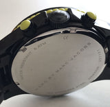 Buy Shop Marc Jacobs Rock Chronograph Black Dial Black Steel Strap Watch for Men - MBM5026 USA Online