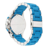 Buy Shop Marc Jacobs Rock Chronograph Blue Dial Blue Silicone Strap Watch for Women - MBM2575 USA Online