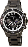 Buy Shop Marc Jacobs Rock Chronograph Limited Edition Gray Dial Gray Steel Strap Watch for Women - MBM5025 USA Online