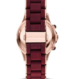 Buy Shop Marc Jacobs Rock Chronograph Red Dial Red Silicone Strap Watch for Women - MBM2596 USA Online