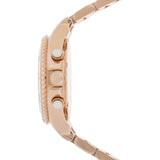 Buy Shop Marc Jacobs Rock Chronograph Rose Gold Dial Rose Gold Steel Strap Watch for Women - MBM3156 USA Online