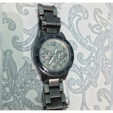 Buy Shop Marc Jacobs Rock Chronograph Silver Dial Silver Steel Strap Watch for Men - MBM5028 USA Online