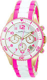 Buy Shop Marc Jacobs Rock Chronograph White Dial Two Tone Silicone Strap Watch for Women - MBM2593 USA Online