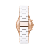 Buy Shop Marc Jacobs Rock Chronograph White Dial White Silicone Strap Watch for Women - MBM2547 USA Online