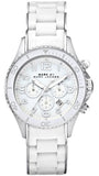 Buy Shop Marc Jacobs Rock White Dial White Silicone Strap Watch for Women - MBM2545 USA Online