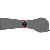 Buy Shop Marc Jacobs Roxy Black Dial Pink Leather Strap Watch for Women - MJ1535 USA Online