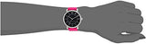 Buy Shop Marc Jacobs Roxy Black Dial Pink Leather Strap Watch for Women - MJ1535 USA Online