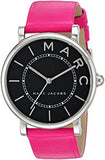 Buy Shop Marc Jacobs Roxy Black Dial Pink Leather Strap Watch for Women - MJ1535 USA Online