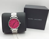 Buy Shop Marc Jacobs Roxy Pink Dial Silver Steel Strap Watch for Women - MJ3524 USA Online