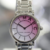 Buy Shop Marc Jacobs Roxy Pink Dial Silver Steel Strap Watch for Women - MJ3552 USA Online