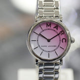 Buy Shop Marc Jacobs Roxy Pink Dial Silver Steel Strap Watch for Women - MJ3554 USA Online