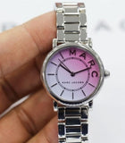 Buy Shop Marc Jacobs Roxy Pink Dial Silver Steel Strap Watch for Women - MJ3554 USA Online