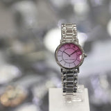Buy Shop Marc Jacobs Roxy Pink Dial Silver Steel Strap Watch for Women - MJ3554 USA Online