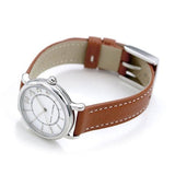 Buy Shop Marc Jacobs Roxy Silver Dial Brown Leather Strap Watch for Women - MJ1572 USA Online