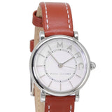 Buy Shop Marc Jacobs Roxy Silver Dial Brown Leather Strap Watch for Women - MJ1572 USA Online