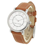 Buy Shop Marc Jacobs Roxy Silver Dial Brown Leather Strap Watch for Women - MJ1572 USA Online