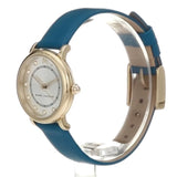 Buy Shop Marc Jacobs Roxy Silver Dial Green Leather Strap Watch for Women - MJ1633 USA Online