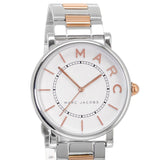 Buy Shop Marc Jacobs Roxy Silver Dial Two Tone Steel Strap Watch for Women - MJ3551 USA Online