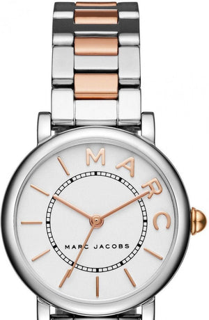 Buy Shop Marc Jacobs Roxy Silver Dial Two Tone Steel Strap Watch for Women - MJ3551 USA Online