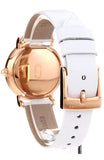 Buy Shop Marc Jacobs Roxy Silver Dial White Leather Strap Watch for Women - MJ1634 USA Online