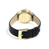 Buy Shop Marc Jacobs Roxy White Dial Black Leather Strap Watch for Women - MJ1537 USA Online