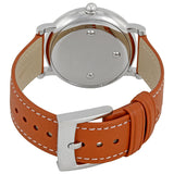 Buy Shop Marc Jacobs Roxy White Dial Brown Leather Strap Watch for Women - MJ1571 USA Online