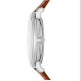 Buy Shop Marc Jacobs Roxy White Dial Brown Leather Strap Watch for Women - MJ1571 USA Online
