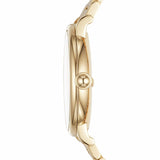 Buy Shop Marc Jacobs Roxy White Dial Gold Steel Strap Watch for Women - MJ3522 USA Online
