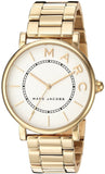 Buy Shop Marc Jacobs Roxy White Dial Gold Steel Strap Watch for Women - MJ3522 USA Online