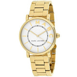 Buy Shop Marc Jacobs Roxy White Dial Gold Steel Strap Watch for Women - MJ3522 USA Online