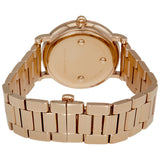 Buy Shop Marc Jacobs Roxy White Dial Rose Gold Steel Strap Watch for Women - MJ3523 USA Online